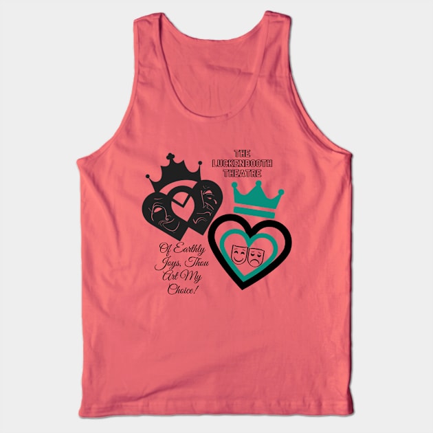 Luckenbooth Logo and Slogan Tank Top by luckenbooththeatre